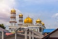 Mosque at koh panyee village floating in phang nga bay thailand Royalty Free Stock Photo