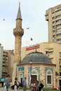 Mosque on Konak square, Izmir, Turkey Royalty Free Stock Photo