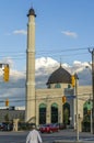 Mosque on Lawrence avenue in Toronto, Canada