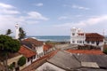 Mosque and lighthouse in Fort Galle Royalty Free Stock Photo