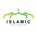 Mosque Logo, Vector Islamic, Islamic Day Ramadan Design, Eid Eid, And Eidul Adha