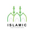 Mosque Logo, Vector Islamic, Islamic Day Ramadan Design, Eid Eid, And Eidul Adha