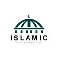 Mosque Logo, Vector Islamic, Islamic Day Ramadan Design, Eid Eid, And Eidul Adha