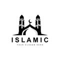 Mosque Logo, Vector Islamic, Islamic Day Ramadan Design, Eid Eid, And Eidul Adha