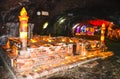 Mosque made of salt bricks inside Khewra mine