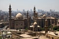 Mosque-Madrassa of Sultan Hassan and Al-Rifai Mosque in Cairo Royalty Free Stock Photo