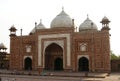 A mosque (masjid) next to Taj Mahal, Agra, India Royalty Free Stock Photo