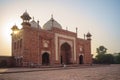 Mosque & Mihman Khana of taj mahal in agra, india Royalty Free Stock Photo