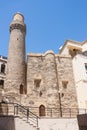 Mosque and minaret built in 1078-1079, in Baku, Azerbaijan Icheri Shahar Royalty Free Stock Photo