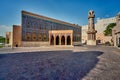 Mosque minaret in Katara Cultural Village in Doha, Qatar, Middle East Royalty Free Stock Photo