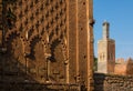 Mosque and minaret ruined of Chellah necropolis. Rabat. Morocco. Royalty Free Stock Photo