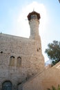 Mosque minaret tower in jaffo Royalty Free Stock Photo