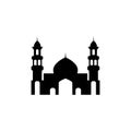 Mosque Moslem vector Illustration design template