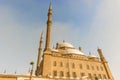 The Mosque of Muhammad Ali in the Citadel of Saladin in Old Cairo, Egypt Royalty Free Stock Photo