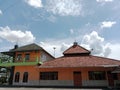 Mosque of a Muslim house of worship Royalty Free Stock Photo