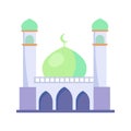 mosque muslim pray design vector illustration