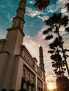 This is a mosque for Muslims called Mujahideen? Royalty Free Stock Photo