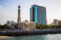 A Mosque near the ocean