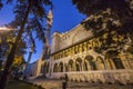 Mosque in the night Royalty Free Stock Photo