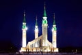 Mosque at night.