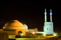 Mosque in night lights, Iran Royalty Free Stock Photo