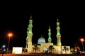 Mosque in night in United Arab Emirates