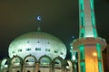 Mosque nightscape Royalty Free Stock Photo