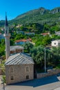 Mosque in the old town of Bar in Montenegro Royalty Free Stock Photo