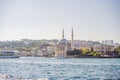 Mosque of Ortakoy. Ortakoy Mosque at the bridge in the Bosphorus in Istanbul. Istanbul. Turkey Royalty Free Stock Photo