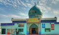 Mosque on the place of the prophet Abraham birth- 01.11.2011 Borsippa, Babil, Iraq Royalty Free Stock Photo