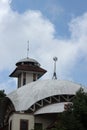 Mosque Place of worship Islam dome Muslim House Cloud Sky Beautiful Royalty Free Stock Photo