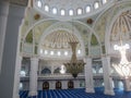 The mosque `Pride of Muslims` named after the Prophet Muhammad in the city of Shali in the Chechen Republic of Russia.