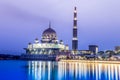 Mosque in Putrajaya, Malaysia Royalty Free Stock Photo