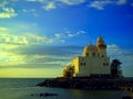 Mosque at Red Sea Shore 1 Royalty Free Stock Photo