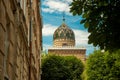 Mosque religion building architecture object in European old city street historical center region park outdoor district landmark