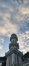 Mosque with sky, cloud and other