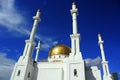 The mosque and the sky,the desire for God Royalty Free Stock Photo