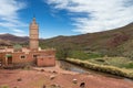 Mosque in the small town of Inkkal in the High Atlas of Morocco