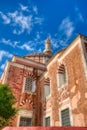 Mosque of Suleiman in old town of Rhodes Royalty Free Stock Photo