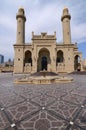 Old, restored mosque `Teze Pir` in Baku Royalty Free Stock Photo