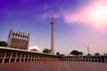 Mosque Tower And The Beautiful Sky