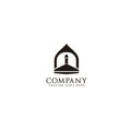 Mosque Tower Logo Design Inspiration