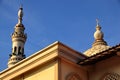 A mosque tower that resembles a nabawi mosque Royalty Free Stock Photo