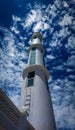 Mosque, tower, sky, islam, bright, cloud Royalty Free Stock Photo