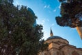 Mosque in the Upland Park, Baku city