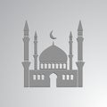 Mosque vector icon.