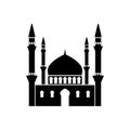 Mosque vector icon, Islam, Muslim