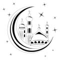 Mosque vector ,mosque Icon. mosque Icon Vector. mosque Icon Art