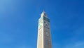 Mosquee Hassan II tower Royalty Free Stock Photo