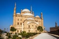 Mosques in Cairo city of Egypt landscape Royalty Free Stock Photo